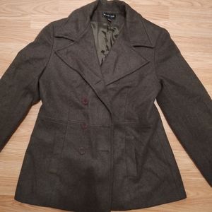 Braetan green peacoat women's size large
